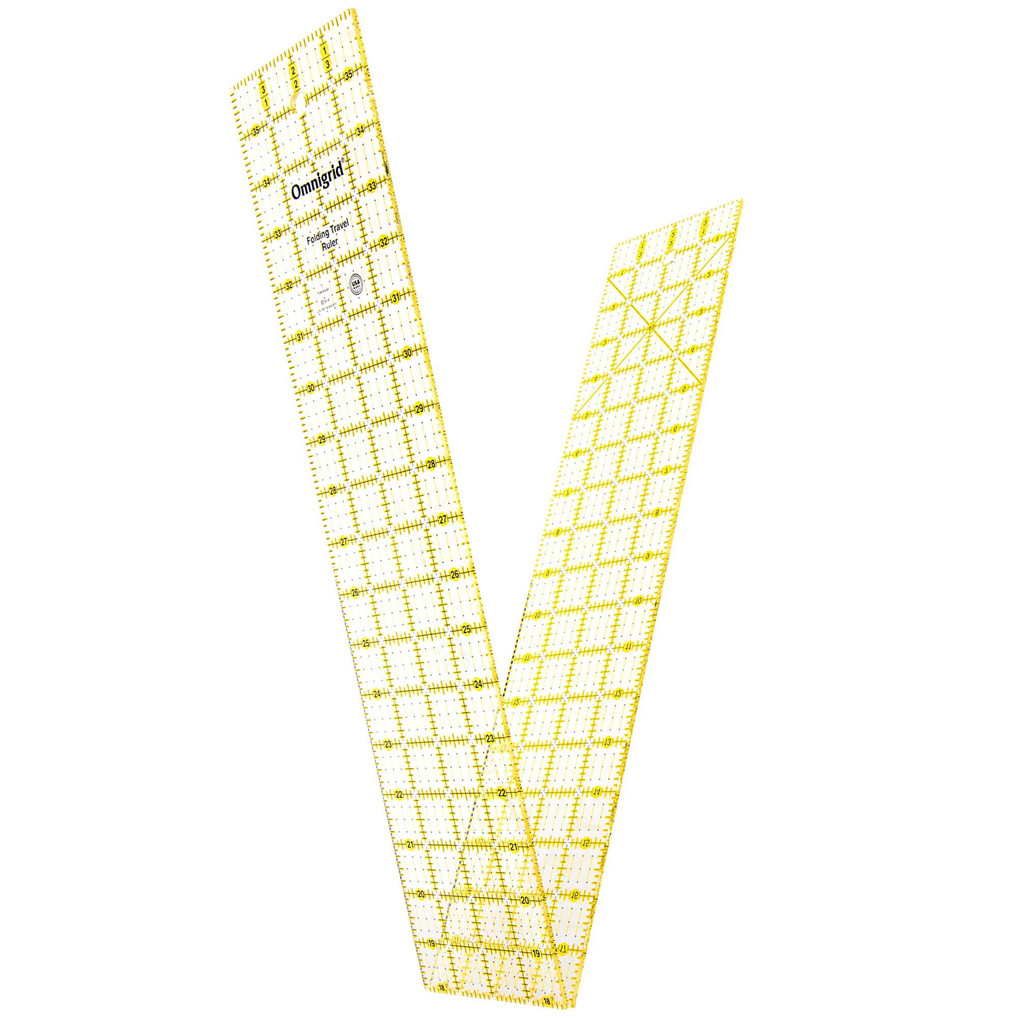 Omnigrid® 4" x 36" Rectangle Folding Quilting & Sewing Ruler